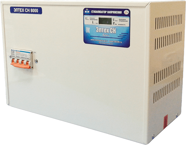 Стабилизатор напряжения Элтех СН 8000 бриз